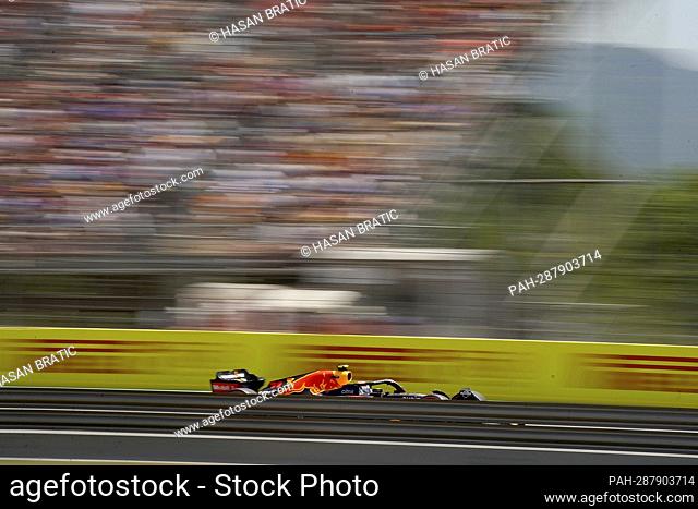 May 21, 2022, Circuit de Catalunya, Barcelona, F1 Pirelli Spanish Grand Prix 2022, in the picture Sergio Perez (MEX), Oracle Red Bull Racing
