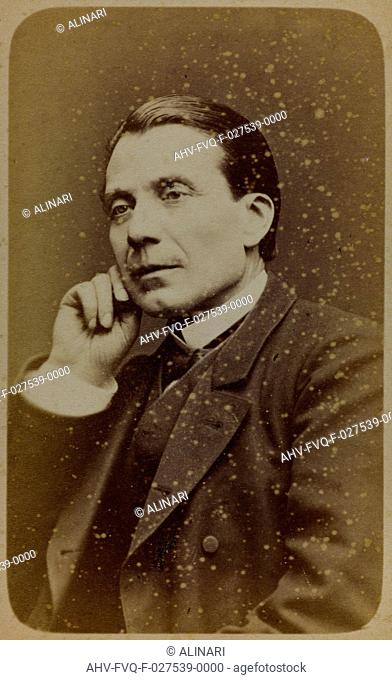 Portrait of Benjamin Joseph Agénor Bardoux, French writer and politician, carte de visite, shot 1880 ca. by Appert, E