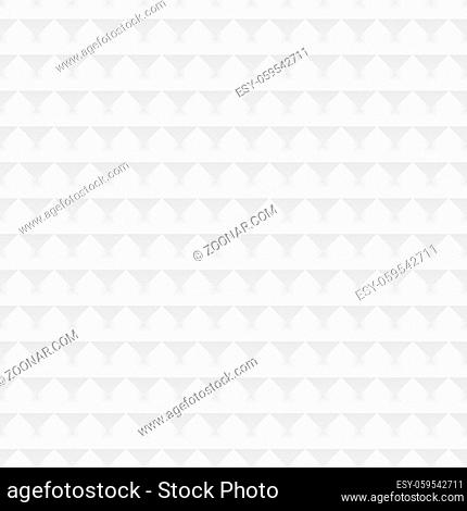 Abstract white background with many identical rhombuses - Vector illustration