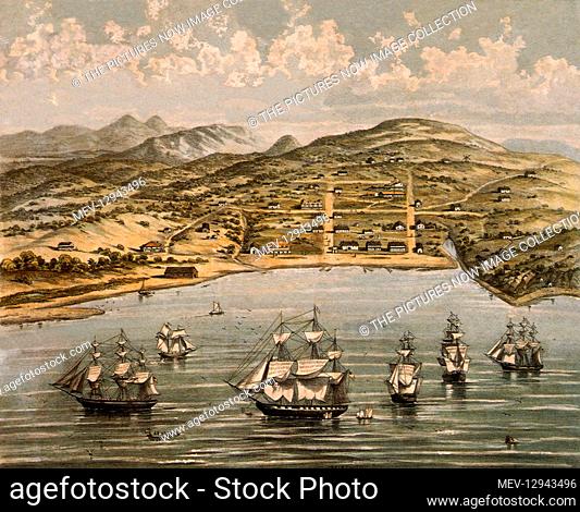 View of San Francisco, formerly Yerba Buena 1846