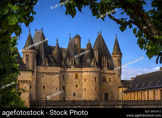 France-Nouvelle Aquitaine-Dordogne- ""Chateau de Jumilhac le Grand"" (XII-XVIIc) at Jumhilac
