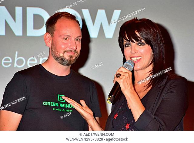 Launch of the Online-Store Green Window at Malzfabrik. Featuring: Marco Voigt, Nena Kerner Where: Berlin, Germany When: 22 Sep 2016 Credit: AEDT/WENN