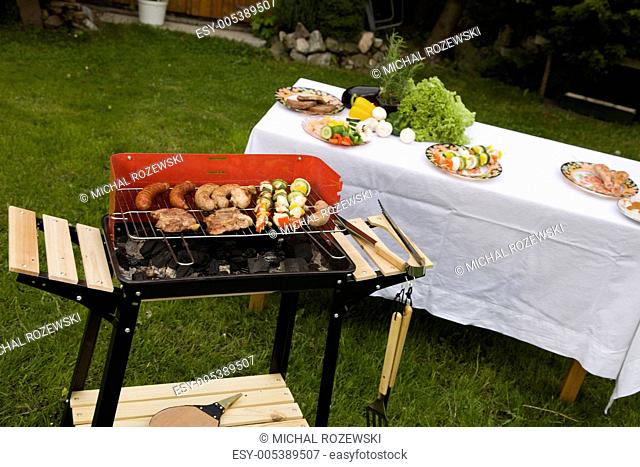 Grill time, Barbecue in the garden
