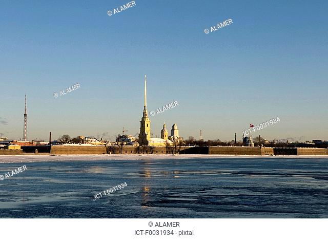 Russia, St Petersburg, Peter and Paul Fortress