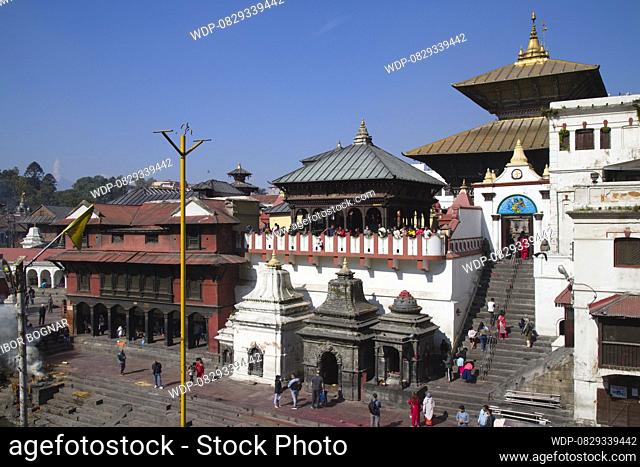 Nepal, Kathmandu Valley, Pashupatinath, Hindu temple, , Credit:Tibor Bognar / Avalon