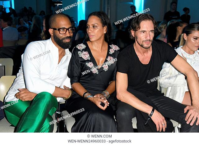 Michalsky StyleNite as part of Mercedes-Benz Fashion Week Spring/Summer 2017 at Franzoesische Friedenskirche - Arrivals and Front Row Featuring: Chris Glass