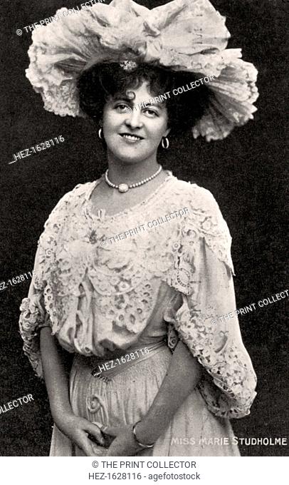 Marie Studholme (1875-1930), English actress, 20th century