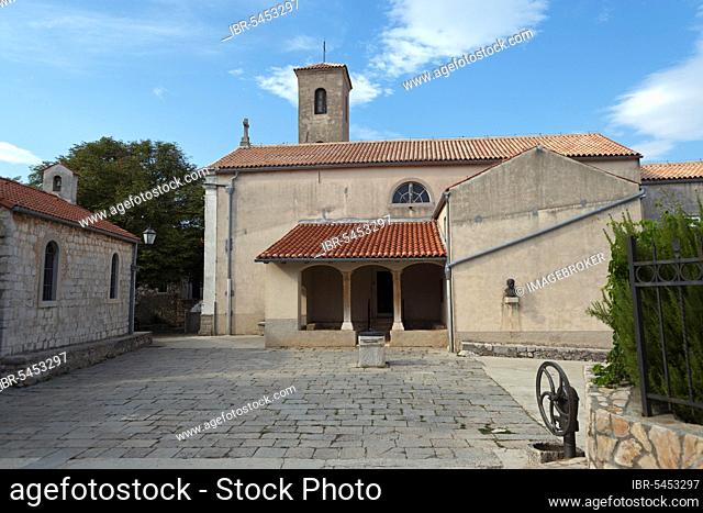 Parish Church, Beli, Island of Cres, Kvarner Gulf Bay, Croatia, Europe
