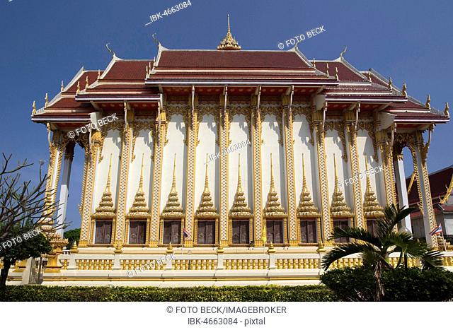 Saint Bot, Temple Wat That At Bueng, Khon Kaen, Isan, Thailand