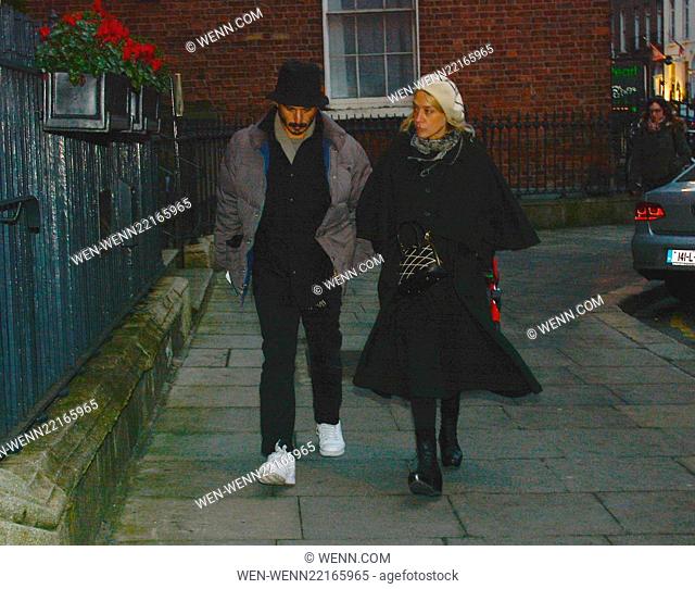 American actress Chloe Sevigny and fiance director Rene Navarrette spotted at The Merrion Hotel. Chloe is rumoured to be in Ireland to film period drama 'Love...