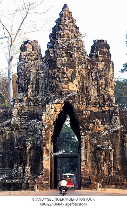 Angkor Thom South Gate, Angkor, Cambodia