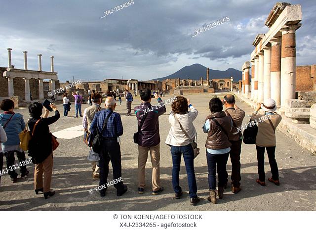 Almost 2, 000 years ago, the city of pompeii was destroyed by an eruption of Mount Vesuvius. 20, 000 residents of Pompeii and the 4