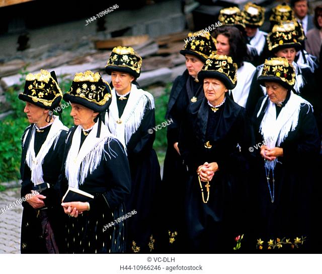 Procession of God's Grenadiers, Kippel, Switzerland