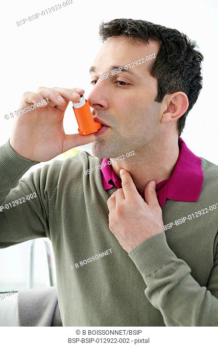 ASTHMA TREATMENT, MAN