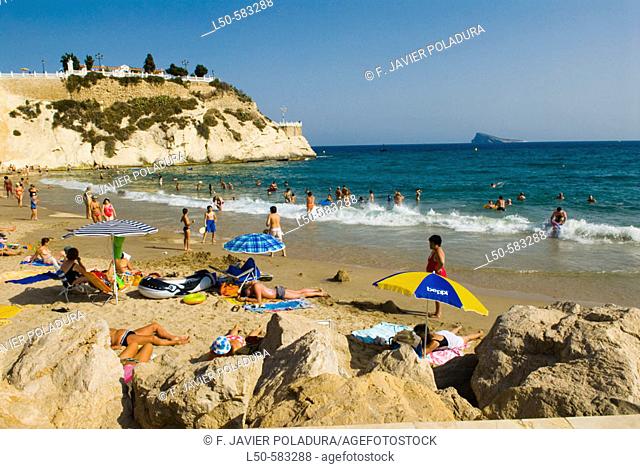 Benidorm beach. Costa Blanca. Alicante province. Spain