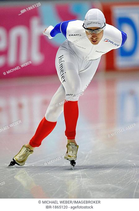 Alexis Contin, France, Essent ISU World Speedskating Championships 2011, Inzell Skating Stadium, Upper Bavaria, Germany, Europe