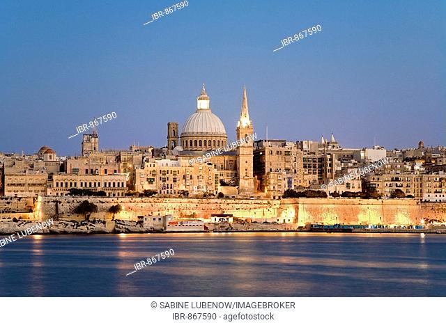 View of Valletta, Malta, Europe