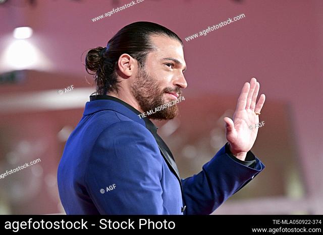 Can Yaman during Filming Italy Best Movie Award red carpet. 79th Venice International Film Festival, Italy - 04 Sep 2022