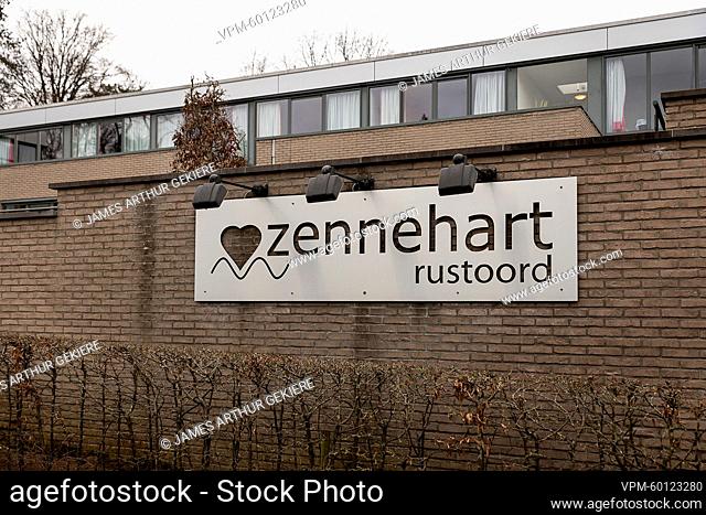 Illustration picture shows the elderly home (rust-en verzorgingstehuis - woonzorgcentrum) Zennehart, in Alsemberg, Beersel, Friday 17 February 2023