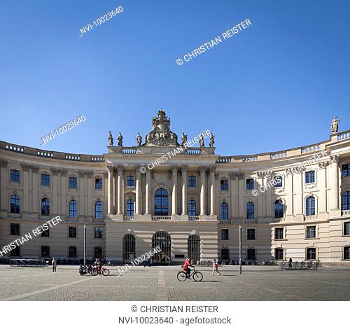 Faculty of Law at the Humboldt University, Old Library, Bebelplatz, Mitte, Berlin, Germany