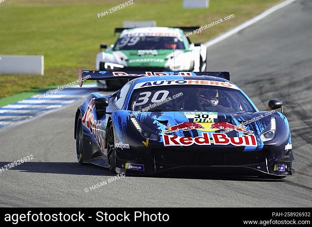01.10.2021, Hockenheimring, Hockenheim, DTM 2021, Hockenheimring, 01.10. - 03.10.2021, in the picture Liam Lawson (NZL # 30), Red Bull AF Course
