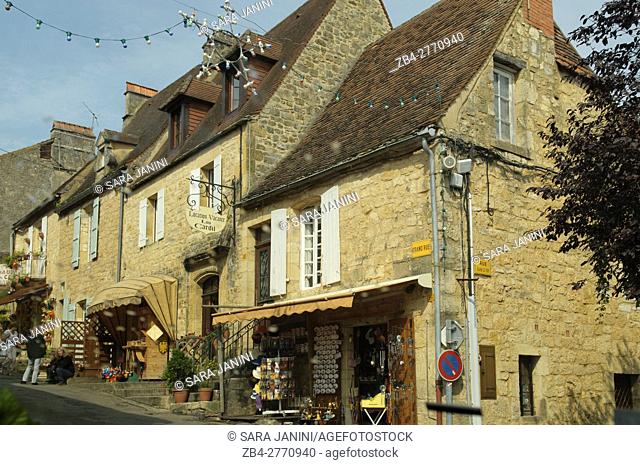 Old Medieval Town of Domme, Dorodgne, Aquitaine, France