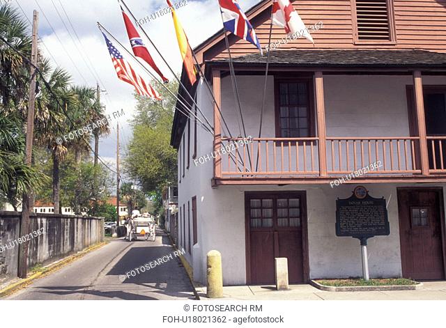 St. Augustine, FL, Florida, Tovar House in the Old City of Saint Augustine