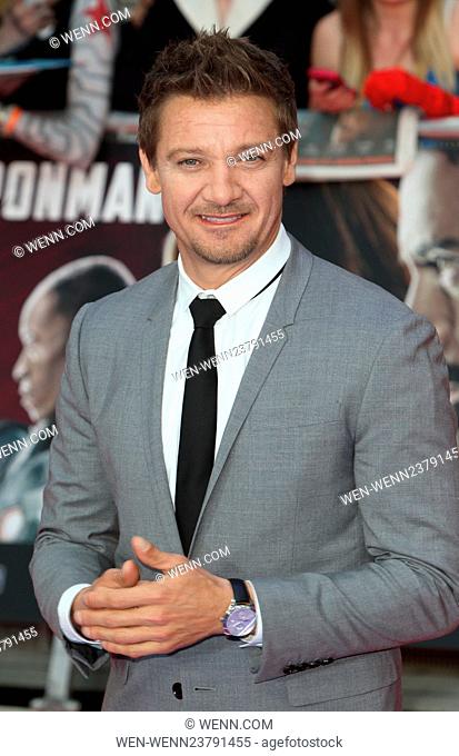 Captain America Civil War UK Premiere at the Vue Westfield Shopping Centre, London Featuring: Jeremy Renner Where: London