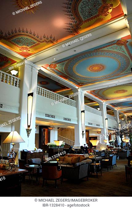 Lobby, Four Seasons Hotel, Ratchadamri, Pathumwan, Pathum Wan district, Bangkok, Krung Thep, Thailand, Asia