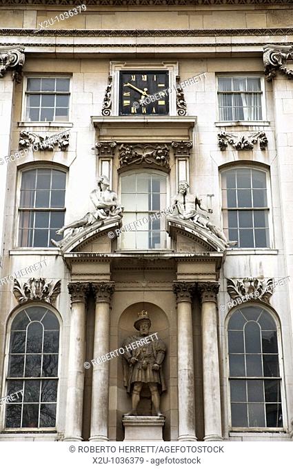 St Bartholomew’ Hospital Gatehouse in West Smithfield, London, England