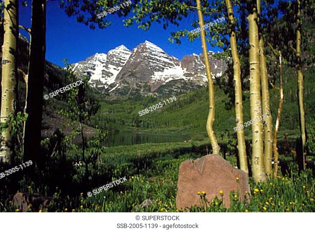 Maroon Bells-Snowmass Wilderness ColoradoUSA