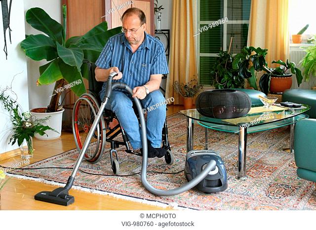 Man in a wheelchair . - 02/09/2008