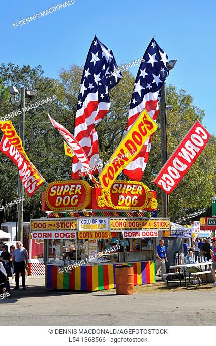 Florida State Fair Tampa Florida food consession