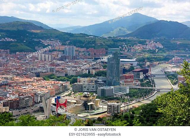 Center of Bilbao, Spain