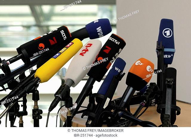 Microphones from german tv channels