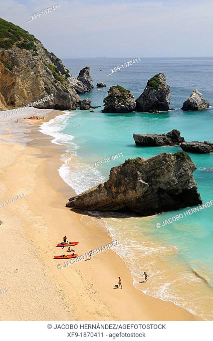 Beach Sesimbra Portugal