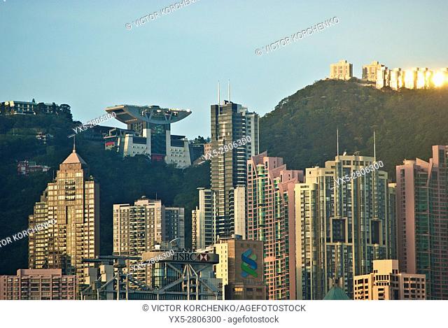 Victoria Peak observation platform, Hong Kong