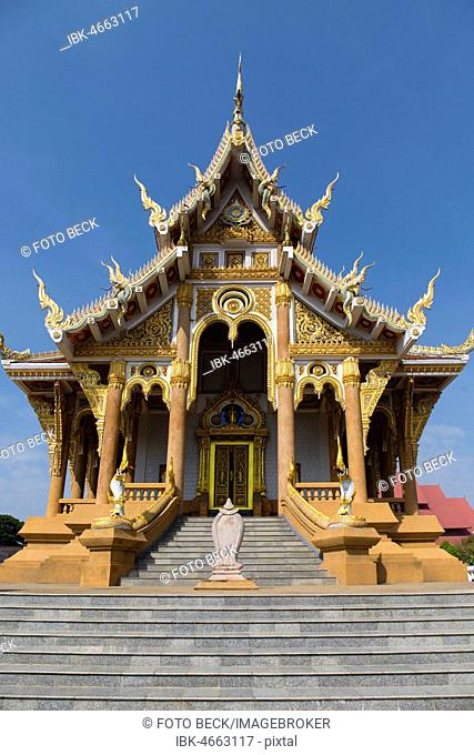 Saint Bot of Wat Pa Saeng Arun, Khon Kaen, Isan, Thailand