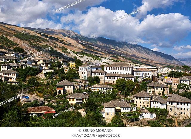 Old City, Gjirokastra (Gjirokaster), UNESCO World Heritage Site, Gjirokastra Province, Albania, Europe