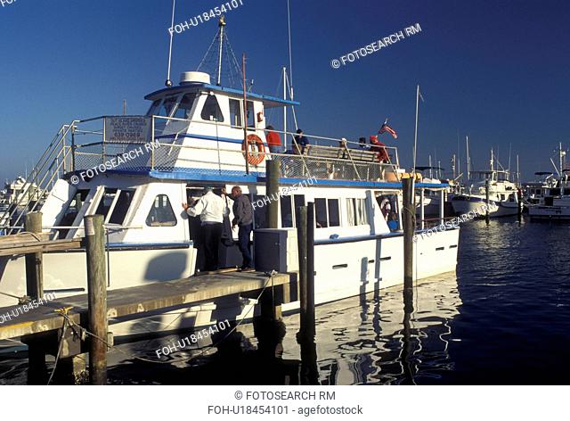 Punta Gorda, FL, Gulf of Mexico, Florida, Boat excursion at City Dock along the banks of Peace River in Punta Gorda