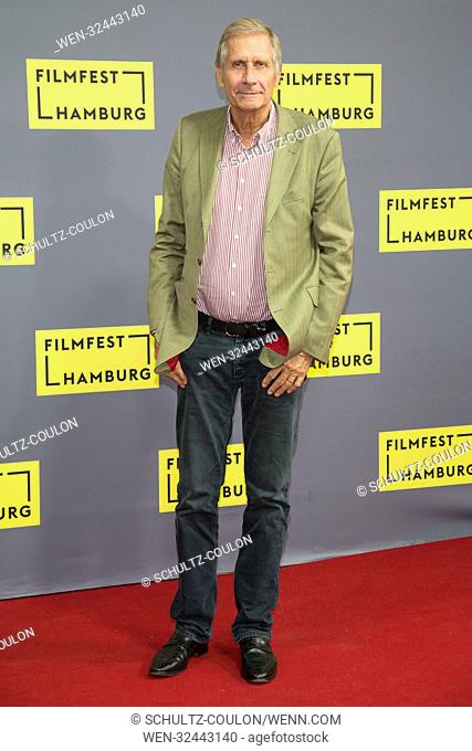 Celebrities attending the 25 Hamburger Filmfest at Cinemaxx Featuring: Ulrich Wickert Where: Hamburg, Germany When: 09 Oct 2017 Credit: Schultz-Coulon/WENN