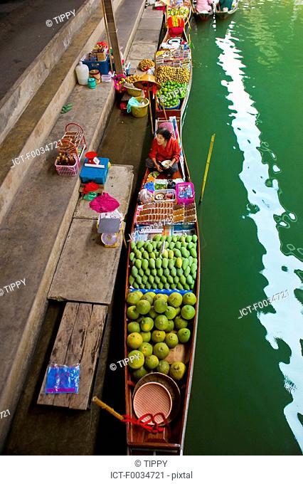 Thailand, Bangkok, Damnoen Saduak, floating market
