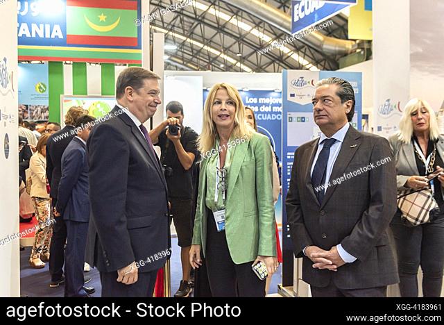 october 4th, 2023. Spain's Minister of Fisheries and Food, Luis Planas, visits the Conxemar fair held in Vigo until 5 October 2023