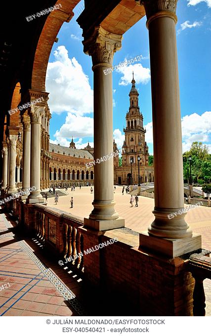 Plaza de España in Seville