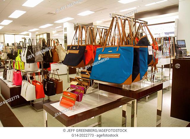 Florida, Fort Ft. Lauderdale, The Galleria at Fort Lauderdale, mall, shopping, retail display, sale, fashion, Macy's, department store, women's handbags