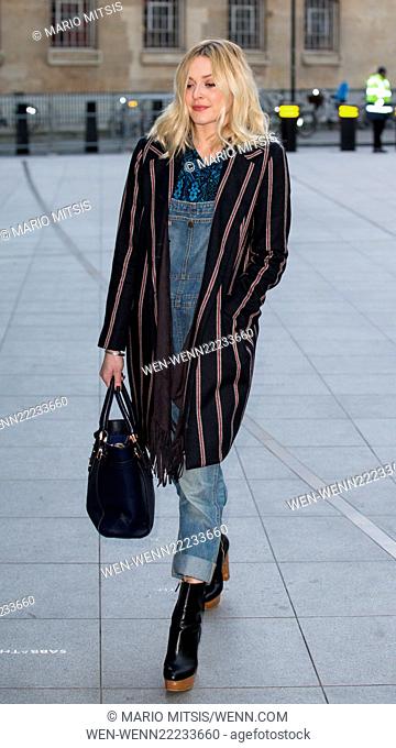 Fearne Cotton arriving at BBC in Portland Place to host Live Lounge on Radio 1 Featuring: Fearne Cotton Where: London, United Kingdom When: 24 Feb 2015 Credit:...