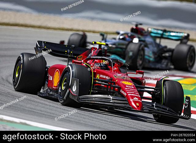 #55 Carlos Sainz (ESP, Scuderia Ferrari), F1 Grand Prix of Spain at Circuit de Barcelona-Catalunya on May 20, 2022 in Barcelona, Spain