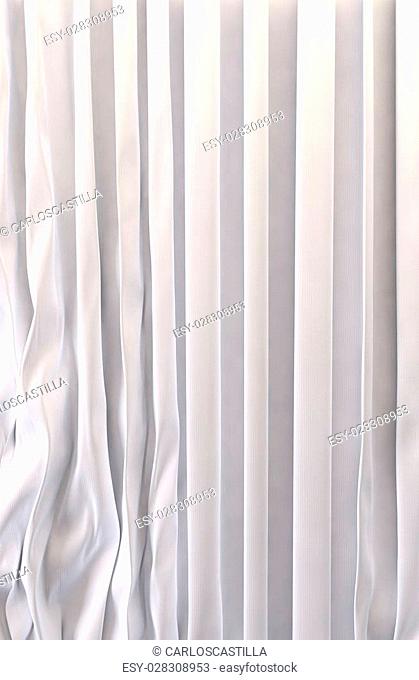 White curtains background, Fabric and cloth background