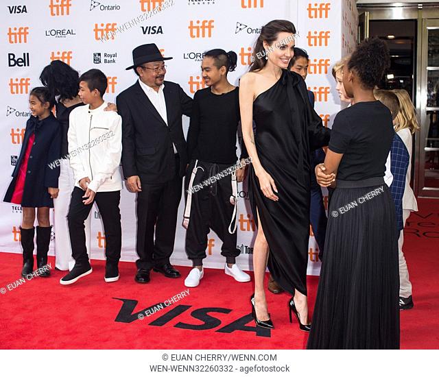 42nd Toronto International Film Festival - 'First They Killed my Father' - Premiere Featuring: Loung Ung, Vivienne Jolie-Pitt, Maddox Jolie-Pitt, Pax Jolie-Pitt