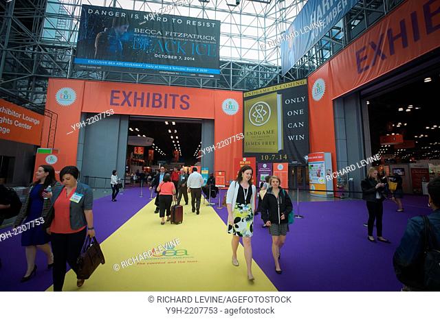 Book lovers flock to the Jacob Javits Convention Center in New York at the annual BookExpo America trade show